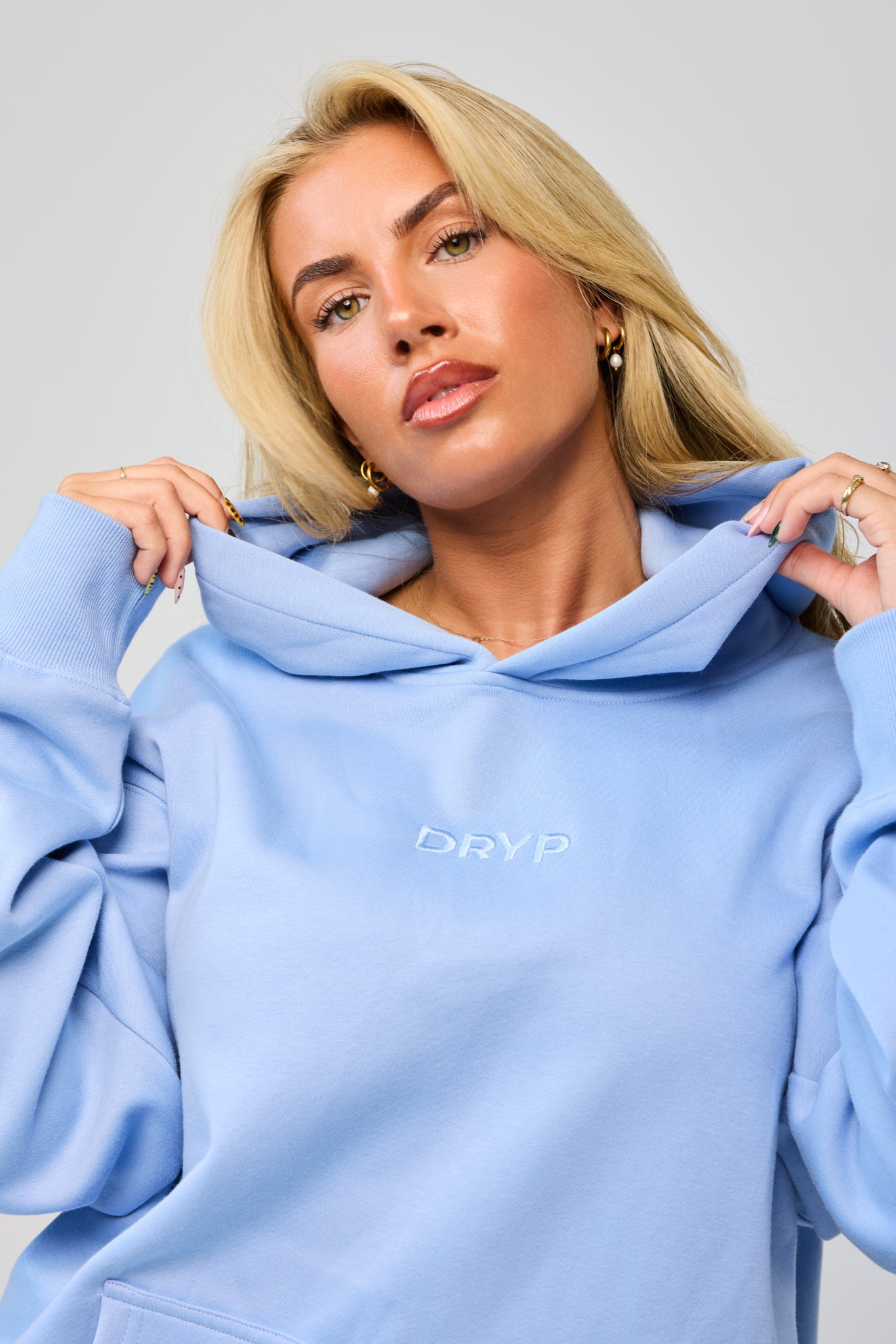 Essential Hoodie Baby Blue