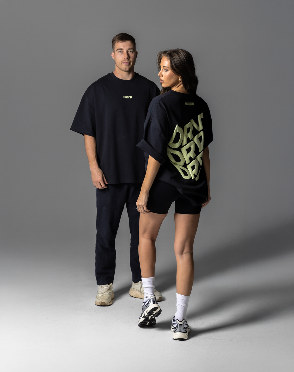 Oversized LIMITED.DRYP - Lime Green Tee