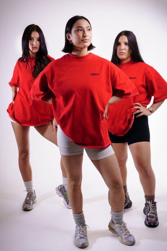 Rose Red Tee