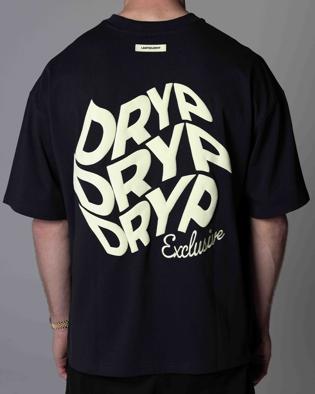 Oversized LIMITED.DRYP - Lime Green Tee
